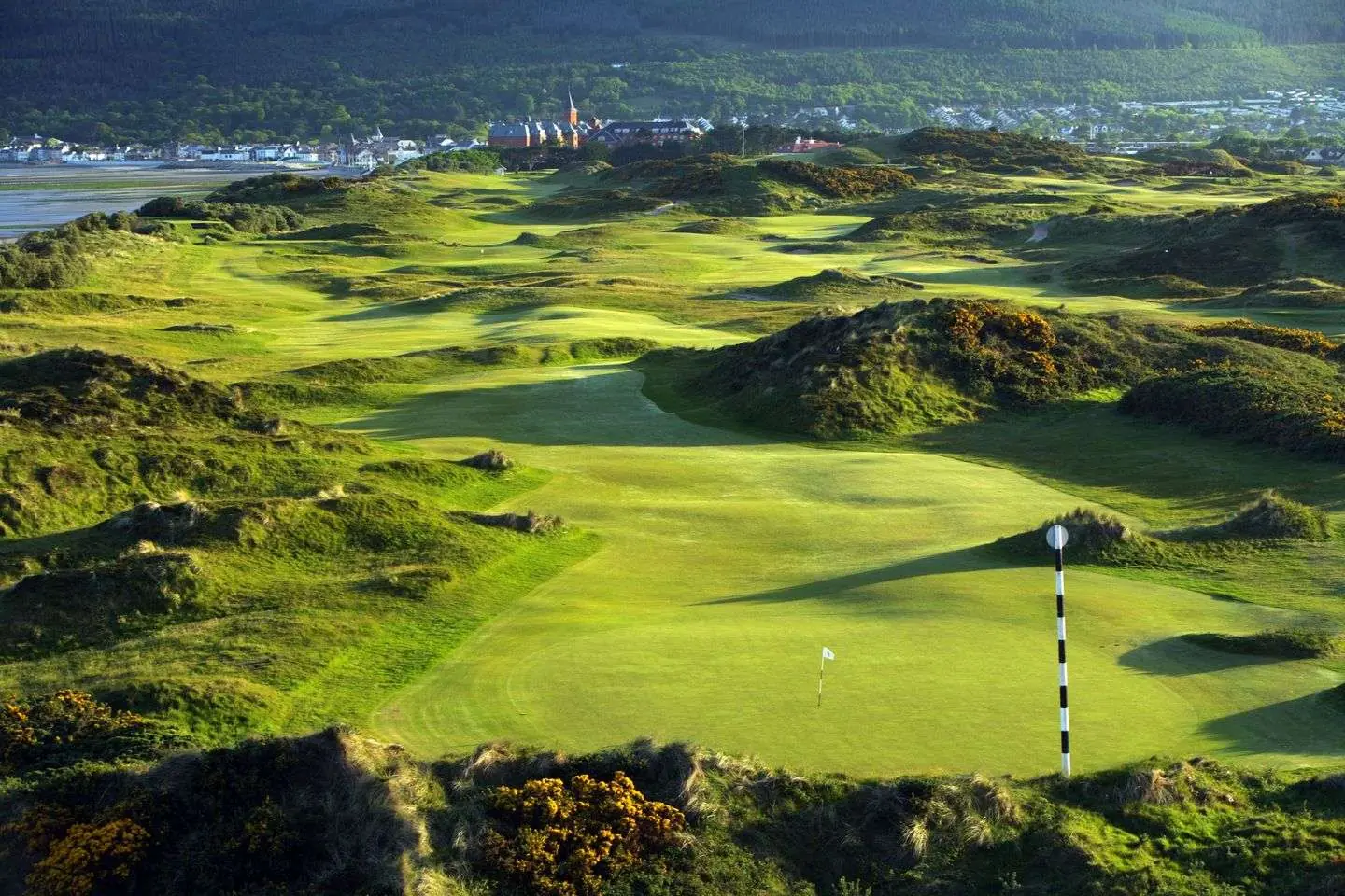 Playing Golf at Royal County Down